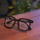 Pacha (PRSR) Mentes de lunettes décontractées pour hommes et femmes, cadre carré ultra-léger peut être assorti avec le cadre chinois Gift-DS7009 -B-Black [cadre unique] + Pacha Xinghui Series 1.61 Lens