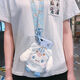 Huanxiao Yugui Dog Coin Wallet Opporeno7 Caja de teléfono móvil A93A8A72 Pareja A11A35 Crossbody Rope K9 Real V15 Pink Tpu [Yugui Dog + Slant Range Lanyard.] A59/A59S