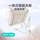InnoTruth InnoTruth Crib Fence Three-sided Bed Fence Safety Guardrail Single Bedside Baby Anti-fall Bag No Punching

