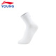 Li-Ning Socks Children's Socks Medium and High Thigh for Boys and Girls, Sweat-Absorbent, Breathable, Soft, Skin Friendly, Multi-Colored, Multiple Pairs of Sports Socks, Boys Color Set - 7 Pairs, One Size (M) 22-24cm