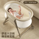 Ulop (ulop) cuna cuna cama extraíble cama multifuncional cama plegable para bebés recién nacido artefacto de sacudida cuna con mosquito net-kaqi