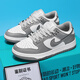 Pei Ke Tong Shoes Men's Shoes Primary and Secondary School Sports Board Shoes Children's Friction with Sound Air Force No. 1 Black and White Panda 1391 Green Apple 31