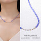 Xuan Song Tanzanite Beads Necklace Bracelet Women's Freshwater Pearl Bracelet Neck Ornament Clavicle Chain Yellow A Necklace Pre-Sale