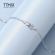 TTMIX snake bracelet platinum pt950 women's platinum temperament bracelet birthday gift for girlfriend 2.9-3.1g 16+2cm