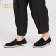 Alte Meihuas jährliche Multi-Layer-Stoffschuhe Modetrendy-Stoffschuhe Alte Peking Casual Shoes Black 42