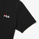 Fila 韩国斐乐FILA 男女款休闲短袖 男装圆领T恤  男士运动休闲上衣 2112X/2101X-BLK 货号随机 XL /105（建议75-85kg）