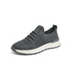 Red Dragonfly Mesh Casual Shoes 2025 Spring New Lightweight Breathable Sports Men's Shoes Outdoor Flying Wire Walking Shoes WHA15051 Gray 44
