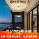 
Heart mirror full copper outdoor ceiling light villa entrance door ceiling light simple aisle terrace balcony lamp waterproof courtyard X3895-400/round shape