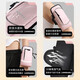 Yulong running mobile phone arm bag, special arm fitness equipment for men and women, wrist strap arm, light and thin sports mobile phone arm sleeve, single function model - black