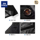 ROMON 2025 spring corduroy suit for middle-aged and elderly men loose business casual corduroy dad suit single suit jacket dark blue 190 3XL