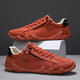 Changxiang Huili Red Canvas Schuhe Herren 2025 Neue Seite Reißverschluss Flachschuhe Frühlingssport und Freizeitschuhe für Männer rot 42