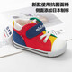 Chaussures pour les enfants en bas âge Mikihouse pour hommes et femmes, chaussures de bébé, chaussures pour enfants en toile de quatre saisons, une et deux sections de style antibactérien en denim authentique japonais chaud 10-9318-684 12 longueur intérieure CM une section