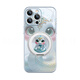 Aplicable a Apple 16 Case de teléfonos móviles iPhone 15 Pro New 14 Magnetic Magsafe Rotating Gem Linda Snake Anti-Fall Case de protección de teléfonos móvil