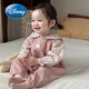 Disney Baby Suit Spring y Autumn Sweet Floral Doll Camshel Camiseta bordada de dos piezas Camisa de conejo rosa de dos piezas de dos piezas Diez outela de dos piezas 80 más grande (7 meses a 1 año)