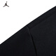 NIKE JORDAN Nike AJ children's shirt 2025 spring new comfortable terry children's long-sleeved shirt black 120/60(6)