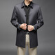 
MAGIOPY luxury high-end brand men's clothing 2025 spring and autumn new men's mid-length lapel windbreaker men's casual jacket men's khaki L 175