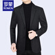 ROMON Suit Men's Wool Wool Jacket 2025 Spring and Autumn New Slim Fit Middle-aged Dad Single-piece Casual Suit Top Dark Gray B--62912 L 175 115-135Jin Jin is equal to 0.5 kg