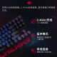 Cherry Cherry MX8.2 XAGA Obsidian Series Wireless Bluetooth Drei-Mode-E-Sport-Gaming Mechanische Tastatur RGB Light Effect Triple-Transparent PBT-Tastaturkap-kompatibel mit MAC-System Xaga-Meteor Tea Roll-Export Arms Waffenbox