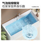 Jomoo (Jomoo) [Producto personalizado] Bañera, baño de baño en el hogar, bañera de apartamentos pequeños independientes, piscina de baño de borde delgado, YR13117 Massaje de burbujas de grifo-1.7m