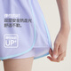 Li Ning (LI-NING) children's swimsuit girls color-blocked short-sleeved one-piece boxer swimsuit conservative casual swimsuit 0052 purple blue 170