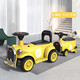 
MPPMCK children's electric train can take adult parent-child remote control electric car for boys and girls double baby toys children's carriage with white 12V dual drive one carriage music blue