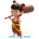 NEZHA 2 Autocollant Nezha: The Devil Child's Character Mur Mural Rental Cormort Corridor Suitcase Decoration Body Decoration étanche Nezha KY844-3 côté maximum 30cm (taille de papier A4)