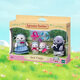 Sylvanische Familien japanische Seal Familie spielen Haus Girl Spielzeugpuppe Anzug Geburtstag Geschenke für Kinder