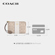 
CoaCH (COACH) [Brand Direct Supply] Women's Zipper Wrist Bag Small Wallet Clutch Clothes Yellow CW854IMXDM