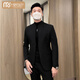 Modal New Chinese Stand Collar Small Suit Men's 2026 Autumn Korean Slim Business Suit Trendy Chinese Style Jacket White 3XL 155-165Jin Jin is equal to 0.5 kg