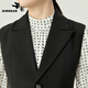 Girdar Women's Clothing 2025 Early Automn New Aura Commuter Waistcoat Veste pour femmes 140030 Black XL (5 tailles)
