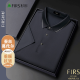 杉杉（FIRS）【凉感亲肤】杉杉翻领短袖POLO衫男夏季薄款休闲百搭男士T恤衫 F760-9918【军绿】 M 165/M-建议115-130斤