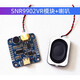 Sweet Miaomiao Offline Spracherkennungsmodul Voice Control Zhinajie SNR8016 CHIP IC Gelb (beworben von der neuen Plattform) SNR9902 Modul + Micro