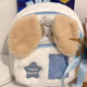 Disney Puppy Plush Mochila Bolsa linda para mujeres Autumn and Winter Student School Bags Ins Diseño de nicho Mochila Furry Blue Puppy Mochila [23*26*12cm] No
