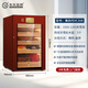 Bulldog cigar cabinet, constant temperature and humidity control, eggplant ammonia removal, German compressor, household moisturizing, wine cabinet, energy-saving, variable frequency, imported fingerprint password lock, WiFi Bulldog vc308, new product, fourth generation coffee color, 1000 pieces capacity, key lock