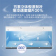 海尔（Haier）冰柜商用大容量双开门  500升以上全冷冻-38度超低温速冻柜 卧式海鲜茶叶柜带门锁冷柜 829负长2.11米【电子控温】 829L