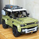 Mppmck kompatibel mit Lego Land Rover Defender Building Block Off-Road-Fahrzeug Erwachsene hohe Schwierigkeitsgrad großer Boy Assembly Toy 421108 1:14 Return Version Land Rover Defender 753+ Granulat