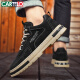Zapatos para hombres de cartelo tendencia de primavera y verano 2025 zapatos de moda para hombres zapatos casuales de un pie de un pie botas de tablero botas negras 42