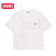 Chums Qiaqia Bird Outdoor Sports hommes et femmes classiques Classic Heavy Coton Heavy T-shirt Breft à manches courtes CH01-2601 Black CH01-2601-K001 M