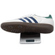 Adidas (adidas) Clover men's shoes and women's shoes 25 summer new SAMBA sneakers fashionable T-toe shoes low top casual couple's shoes IH4882/white/green/dark blue 39