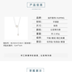 XUPING Xuping Jewelry Fashion Mermaid Necklace Huan Hai Shuangyi Clavicle Chain Necklace Order a free book box (not pullable) beads about 12+8mm