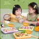 Royalstar (Royalstar) yogurt stir-frying machine, homemade DIY smoothie machine, plug-in ice cream machine, 316 stainless steel panel yogurt machine, Xiangtao purple [standard model 304 stainless steel] + fried ice shovel*2