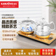 KAMJOVE H9 bottom automatic water supply electric kettle kettle teapot glass electric tea stove kettle tea table tea set H9 (20*37cm) 800ml