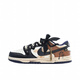 耐克（NIKE）定制球鞋  dunk 休闲日记 做旧高街 复古美式 板鞋DV0831-104 DD1391-100 牛仔 定制球鞋不退不 40.5