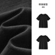 T-shirt semi-à manches courtes pour hommes coton pur slim 25 couleurs solides d'été inner usure t-shirt pour hommes polyvalent 109925100101