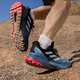 Adidas men's shoes 2025 summer TERREX outdoor hiking shoes hiking shoes running shoes low top cross-country casual sports shoes IH3880 Miracle Blue Gray 44