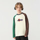 Jeep Kinderkleidung Jungen T-Shirt 2025 Frühling und Herbst neue Kindermädchen Langarm mittlerer und großer Kinder vielseitig einfache lässige langen Särme Nt3892 m weiß 170 cm [Vorgeschlagene Höhe 165-175]