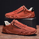Changxiang Huili Red Canvas Schuhe Herren 2025 Neue Seite Reißverschluss Flachschuhe Frühlingssport und Freizeitschuhe für Männer rot 42