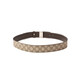 
GUCCI Gucci Kuqi Men's Belt Double G Smooth Buckle Black Men's Belt (Width about 4cm) Gift for boyfriend Coffee 245861 KGDHN 9767 100 (suitable for waist circumference of 95-105cm)