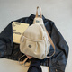 Jingzhike Doppelschulter Crossbody Leichtes Dual-Purple-Einzel-Schulter-Chest-Tasche für Frauen Sporty Style 2025 neuer Reise-Rucksack für Mama Bag Khaki