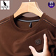 Camiseta de manga larga para hombres de canguano Camiseta 2024 Autumn Round Neck Sweet Sweins Swein Men's Spring y Autumn Middle-Edge Daddy's Wear Wafle Base Bass